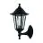Eglo Wandlamp Duanera Zwart | IP44 - Geschikt voor 1x E27
