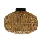 Eglo Plafondlamp Sheldon Staal Zwart | IP20 - Geschikt voor 1x E27 